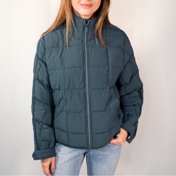 Free People Teal Pippa Packable Puffer Jacket - Picture 14 of 14